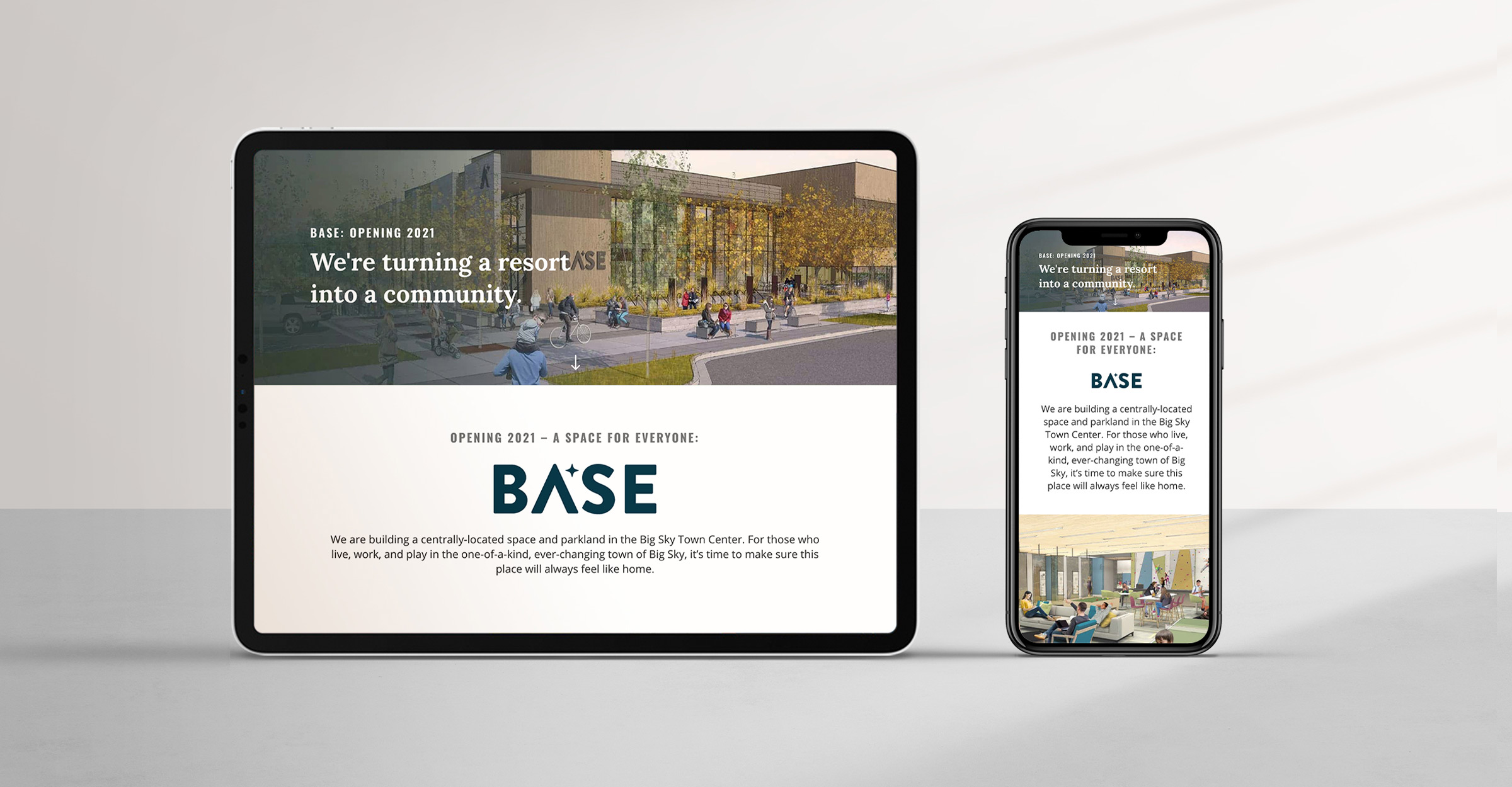 community-center-website-design